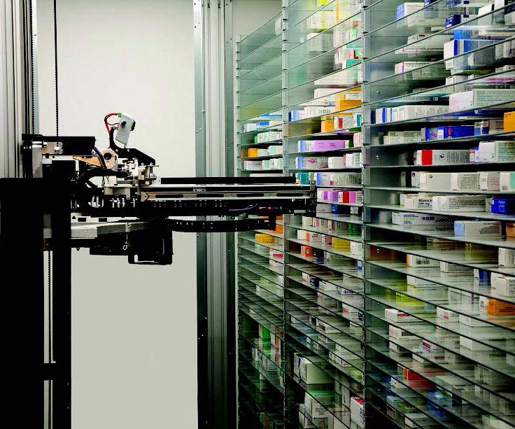 Magazzino Robotizzato Bellezza in Farmacia mte edizioni